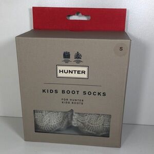 Kids Hunter Boot Socks sz S Greige Hunter Boot Socks